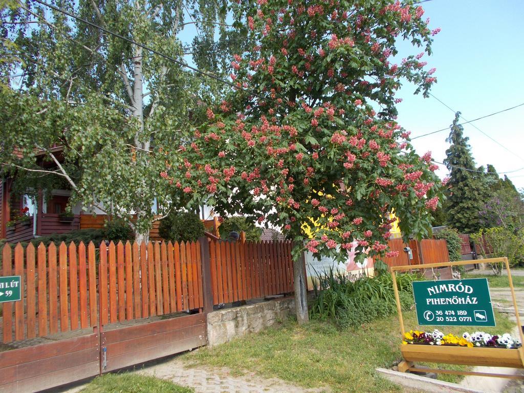Nimród Pihenőház Egerszalók Exterior foto
